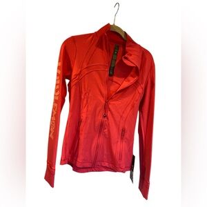 91. NWT Lululemon define jacket *Disney LIPGLOSS PINK Size 6
